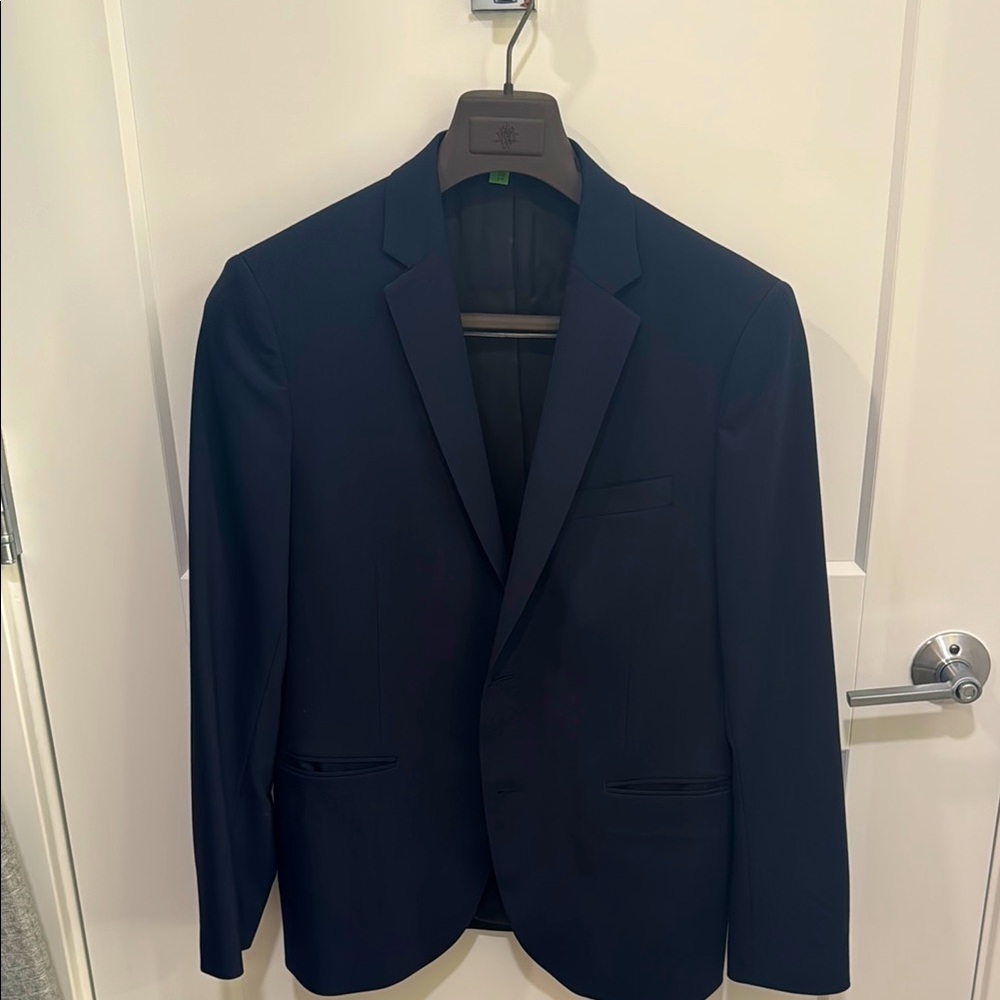 Theory Navy Sport Coat Blazer